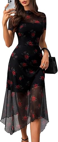 GothDark Women’s Wedding Guest Dress